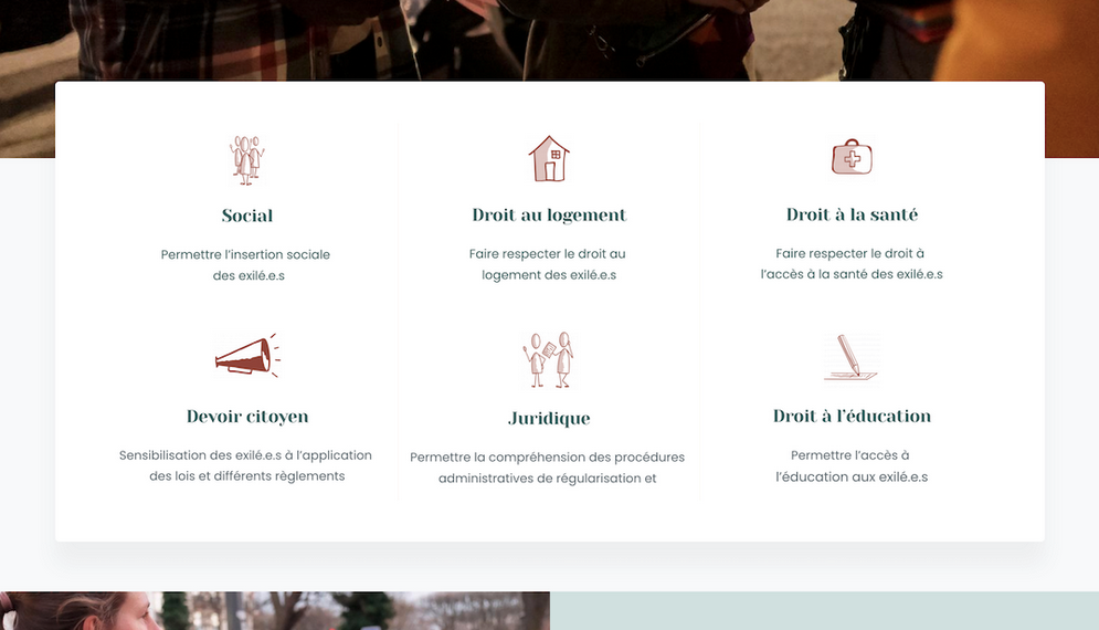 Le site de l'association Exod