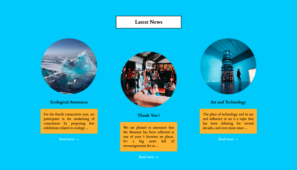 Le site de The Museum